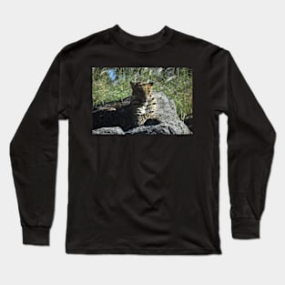 African Leopard Long Sleeve T-Shirt
